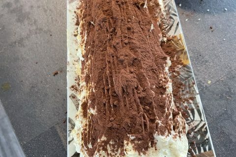 Cliquez pour zoomer ! Bûche Tiramisu Thermomix par sophie49500