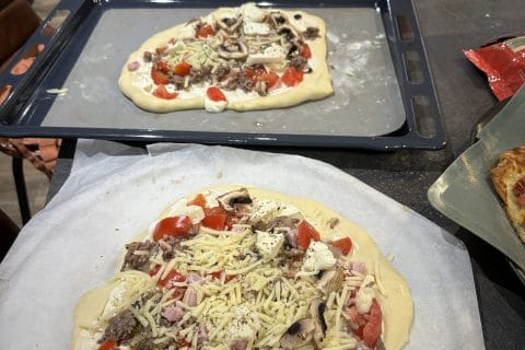 Cliquez pour zoomer ! Pâte à pizza Thermomix par sophie49500