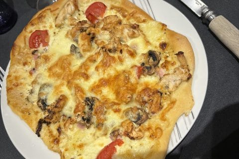 Cliquez pour zoomer ! Pâte à pizza Thermomix par sophie49500