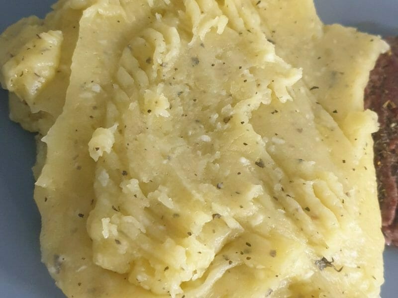 Ecrasé de pommes de terre à l’huile d’olive au Thermomix - Cookomix