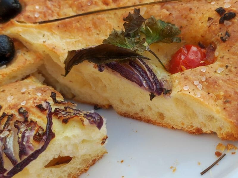 Cliquez pour zoomer ! Focaccia des Pouilles Thermomix par Véromix ☺️