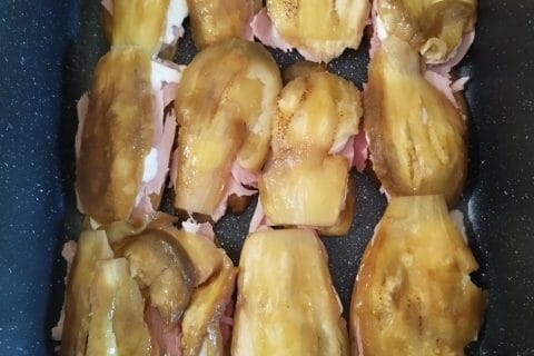 Cliquez pour zoomer ! Roulés d’aubergines au jambon Thermomix par Véromix ☺️