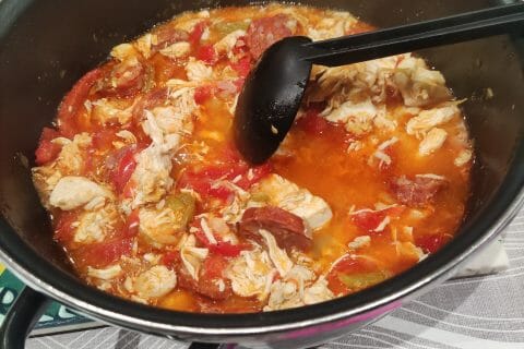 Cliquez pour zoomer ! Poulet au chilindrón Thermomix par Véromix ☺️