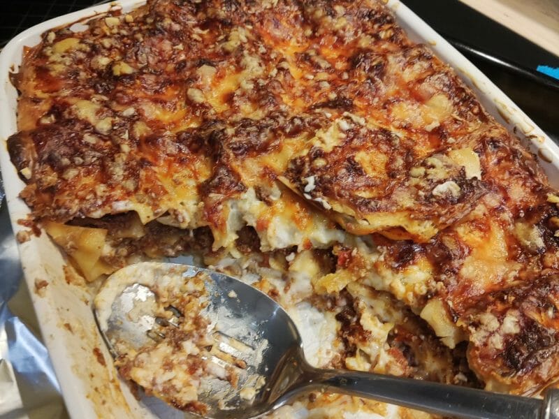 Cliquez pour zoomer ! Lasagnes à la bolognaise Thermomix par Véromix ☺️