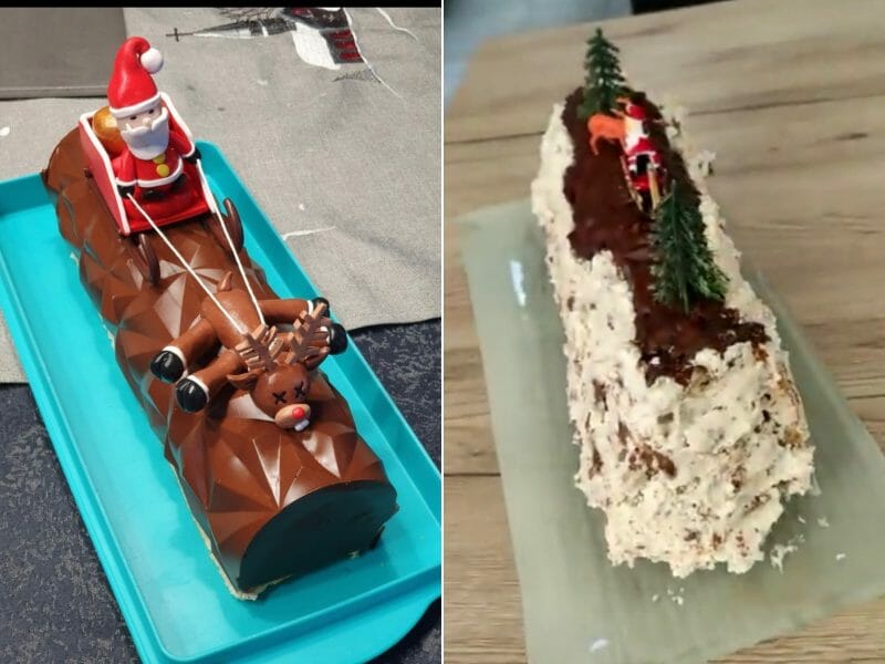 Cliquez pour zoomer ! Bûche Ferrero Rocher Thermomix par Véromix ☺️