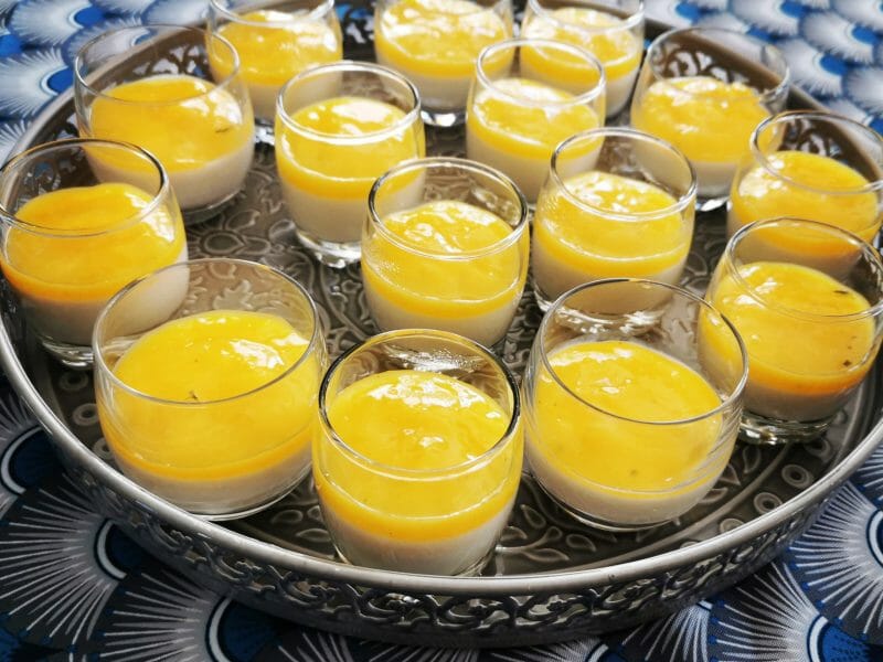 Cliquez pour zoomer ! Panna cotta coco mangue Thermomix par juliebonc86