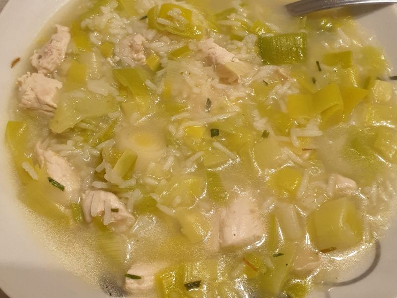 Cliquez pour zoomer ! Soupe de poireaux à la ciboulette Thermomix par Angie