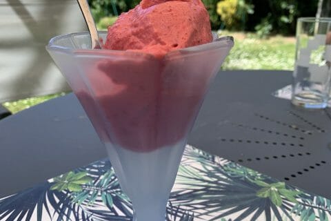 Cliquez pour zoomer ! Sorbet framboise Thermomix par celdubrub