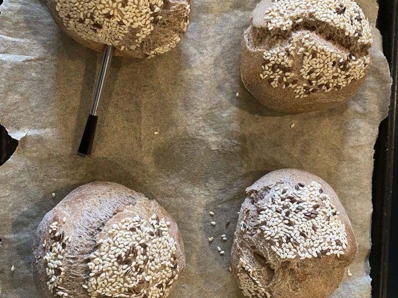 Cliquez pour zoomer ! Petits pains amande et sarrasin Thermomix par gwen