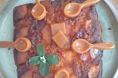 Cliquez pour zoomer ! Gâteau renversé à l’ananas Thermomix par karinemgd