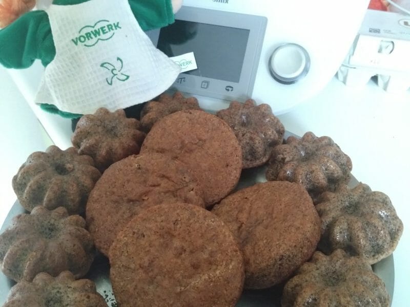 Cliquez pour zoomer ! Fondant à la crème de marron et au chocolat Thermomix par karinemgd