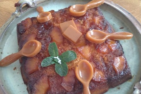 Cliquez pour zoomer ! Gâteau renversé à l’ananas Thermomix par karinemgd