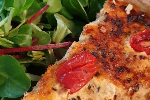 Cliquez pour zoomer ! Quiche poulet et tomates cerises Thermomix par poupi78