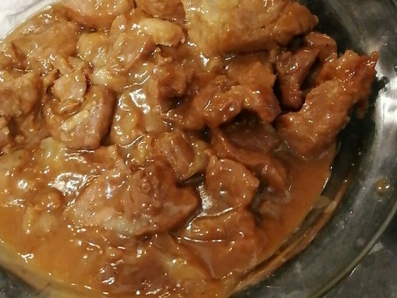 Cliquez pour zoomer ! Porc au caramel Thermomix par laly27800