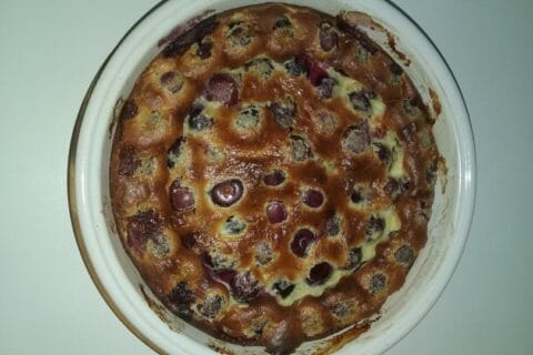 Cliquez pour zoomer ! Clafoutis aux cerises au Thermomix
