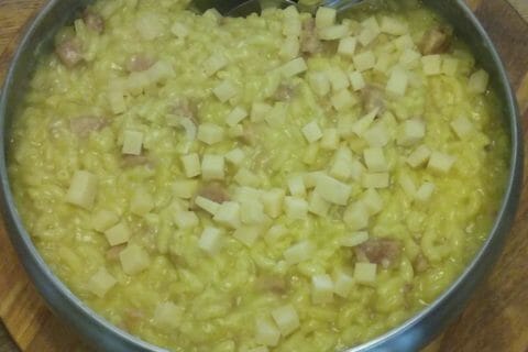Cliquez pour zoomer ! Risotto de coquillettes au Thermomix