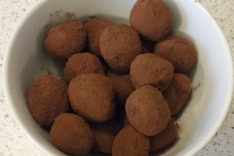Cliquez pour zoomer ! Truffes au chocolat au Thermomix