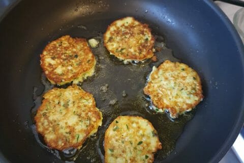Cliquez pour zoomer ! Paillassons de courgettes au Thermomix