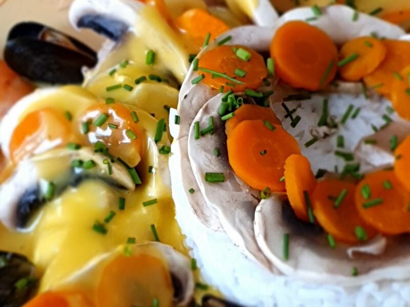 Cliquez pour zoomer ! Blanquette de lotte Thermomix par Claude vba813