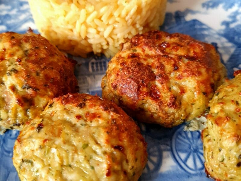 Cliquez pour zoomer ! Boulettes de poulet aux olives Thermomix par Claude vba813