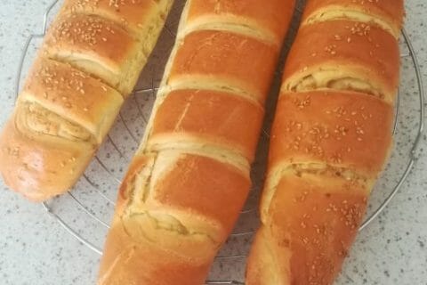 Cliquez pour zoomer ! Baguettes tourbillon au Thermomix