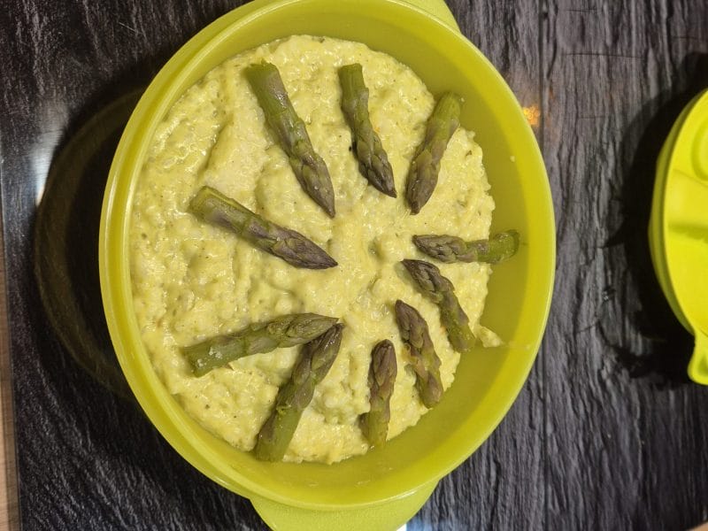 Cliquez pour zoomer ! Risotto aux asperges vertes Thermomix par marine2193