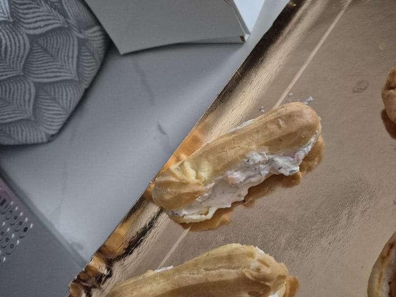 Cliquez pour zoomer ! Mini éclairs au saumon fumé Thermomix par marine2193