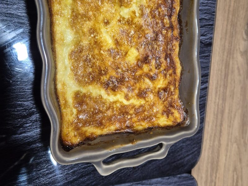 Cliquez pour zoomer ! Flan roquefort et poireaux Thermomix par marine2193