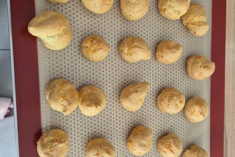 Cliquez pour zoomer ! Gougères au curry Thermomix par marine2193