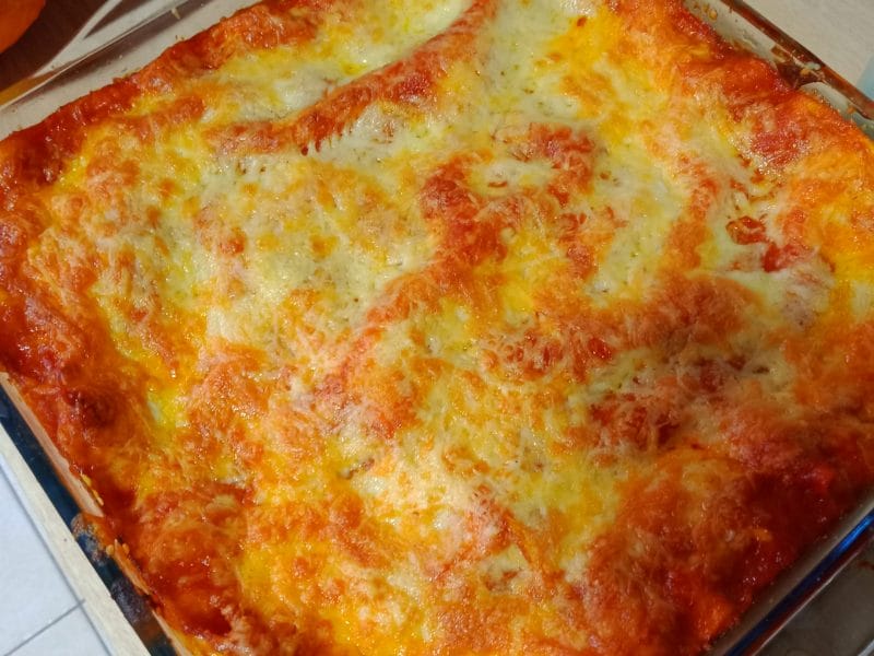 Cliquez pour zoomer ! Lasagnes au poulet et poivrons Thermomix par bilouke