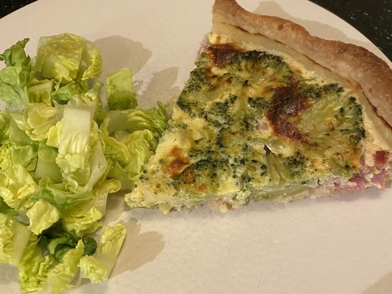 Cliquez pour zoomer ! Quiche au brocoli et jambon Thermomix par virgiga