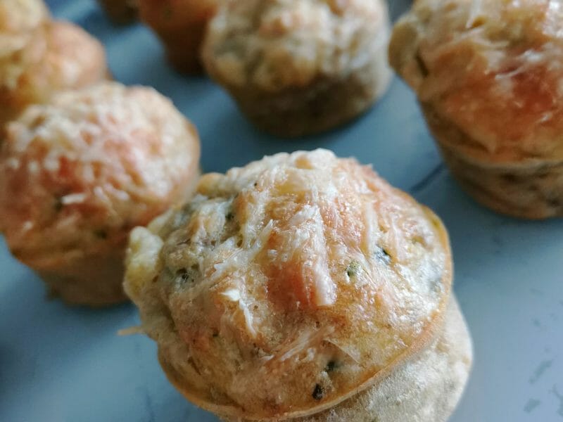Cliquez pour zoomer ! Muffins courgettes et saumon Thermomix par ame69120