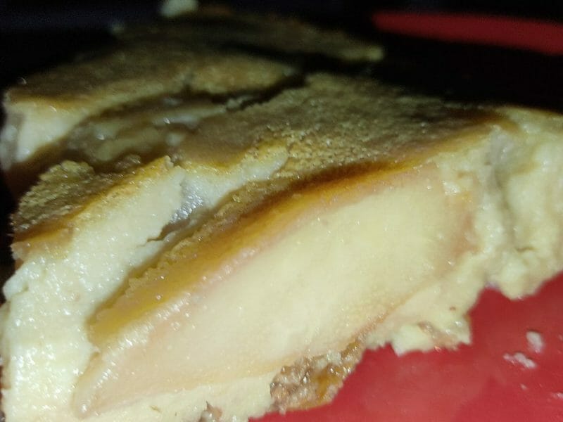 Cliquez pour zoomer ! Clafoutis aux poires et aux raisins secs Thermomix par enza_974