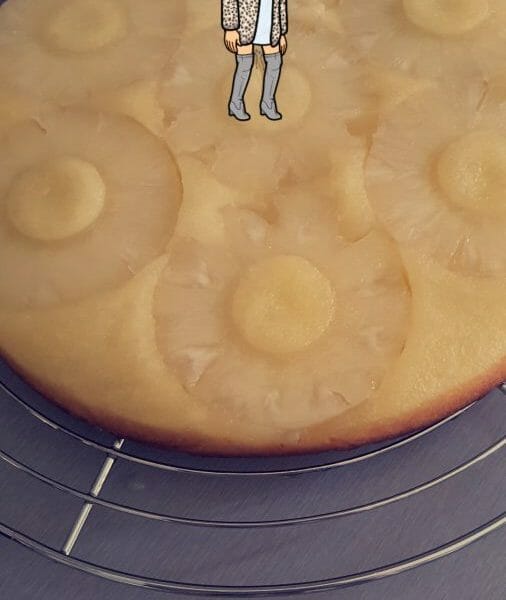 Cliquez pour zoomer ! Gâteau renversé à l’ananas Thermomix par houda421