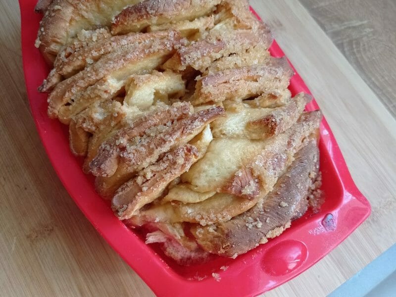 Cliquez pour zoomer ! Brioche à effeuiller à la cannelle Thermomix par aurelyna