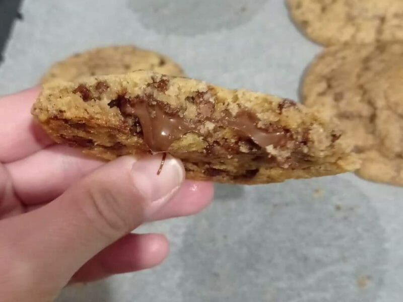 Cliquez pour zoomer ! Cookies fourrés au nutella Thermomix par aurelyna