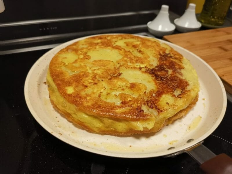 Cliquez pour zoomer ! Tortilla de patatas Thermomix par coralie74