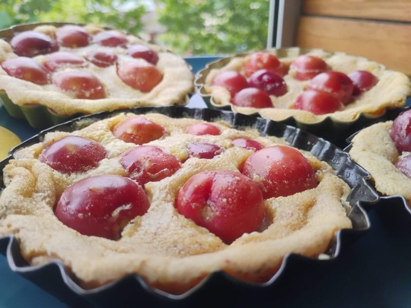 Cliquez pour zoomer ! Clafoutis aux cerises Thermomix par Biques