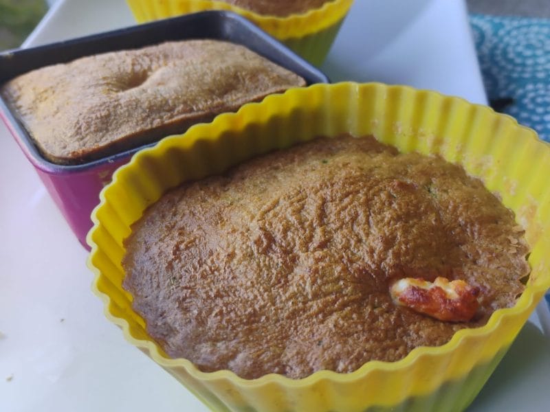 Cliquez pour zoomer ! Muffins courgettes et pesto Thermomix par Biques