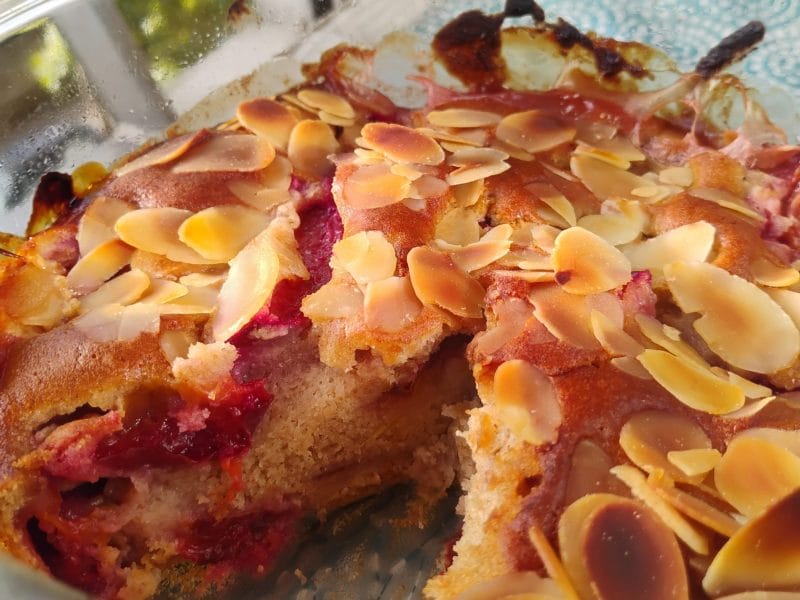 Cliquez pour zoomer ! Moelleux aux prunes Thermomix par Biques