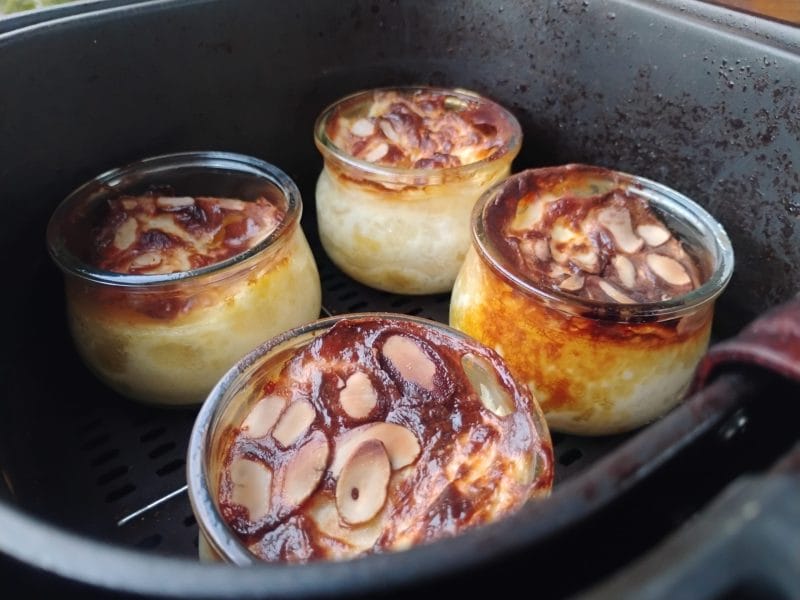 Cliquez pour zoomer ! Petits flans à la poire Thermomix par Biques