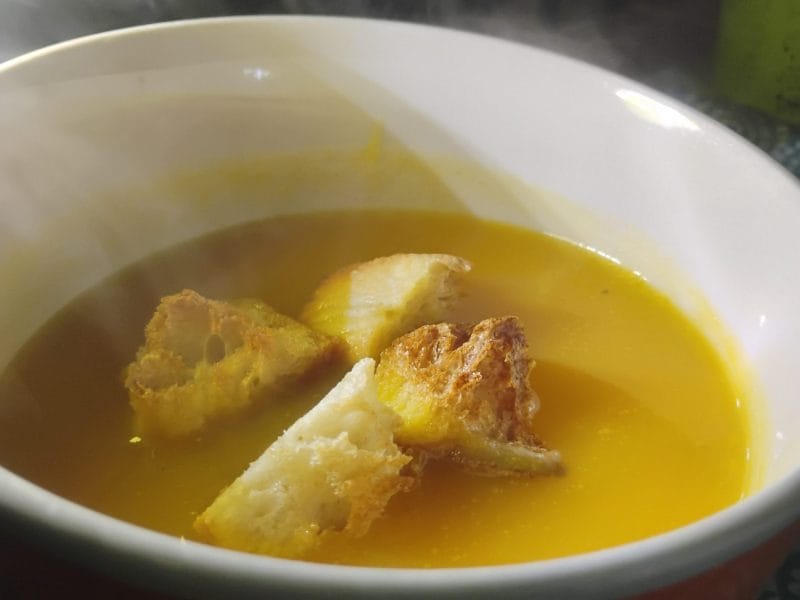 Cliquez pour zoomer ! Velouté carottes et navets au curry Thermomix par Biques