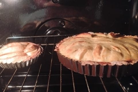 Cliquez pour zoomer ! Tarte normande aux pommes Thermomix par Biques