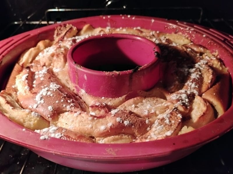 Cliquez pour zoomer ! Gâteau aux pommes et mascarpone Thermomix par Biques
