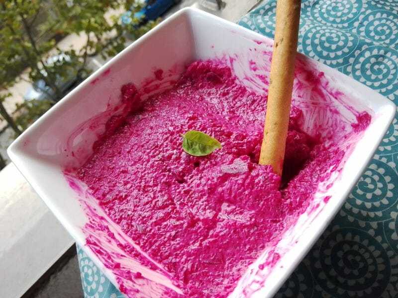 Cliquez pour zoomer ! Houmous de betterave Thermomix par Biques