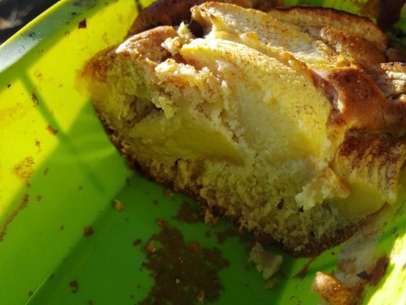 Cliquez pour zoomer ! Cake aux pommes à l’ancienne Thermomix par Biques