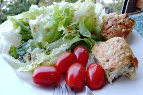 Cliquez pour zoomer ! Mini muffins au jambon et olives vertes Thermomix par Biques