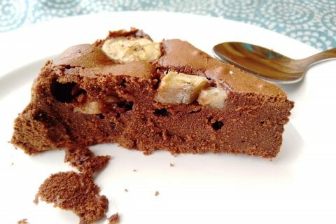 Cliquez pour zoomer ! Brownie fondant choco-banane Thermomix par Biques