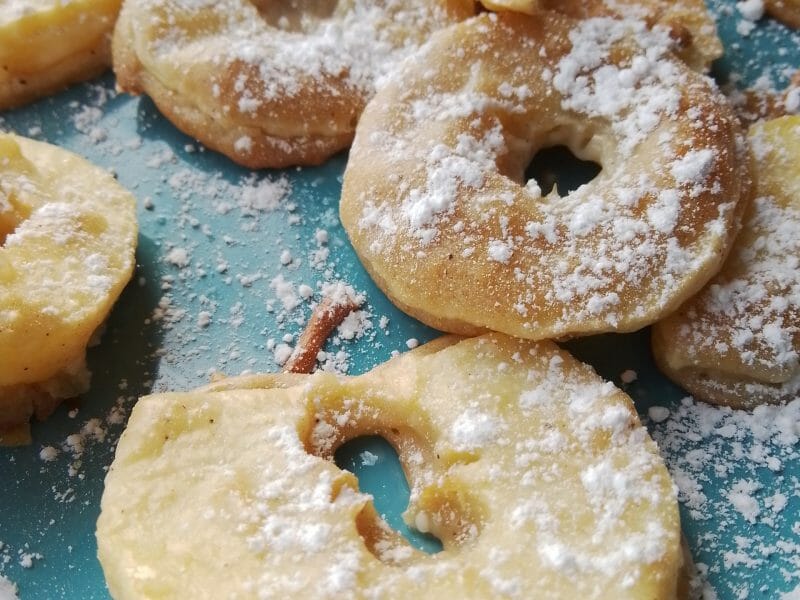 Cliquez pour zoomer ! Beignets aux pommes Thermomix par Biques