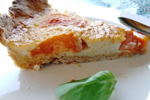 Cliquez pour zoomer ! Tarte amandine aux abricots Thermomix par Biques